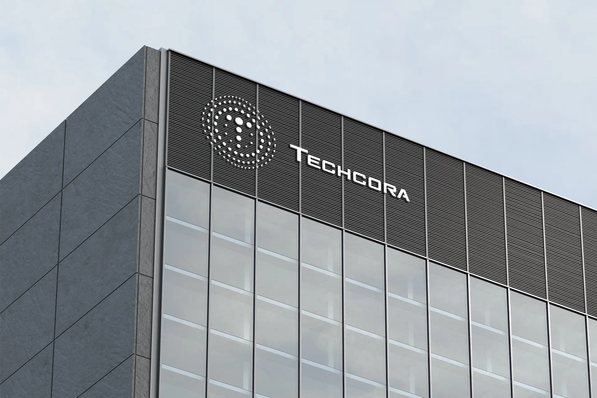 Techcora brand identity by ZingBizz